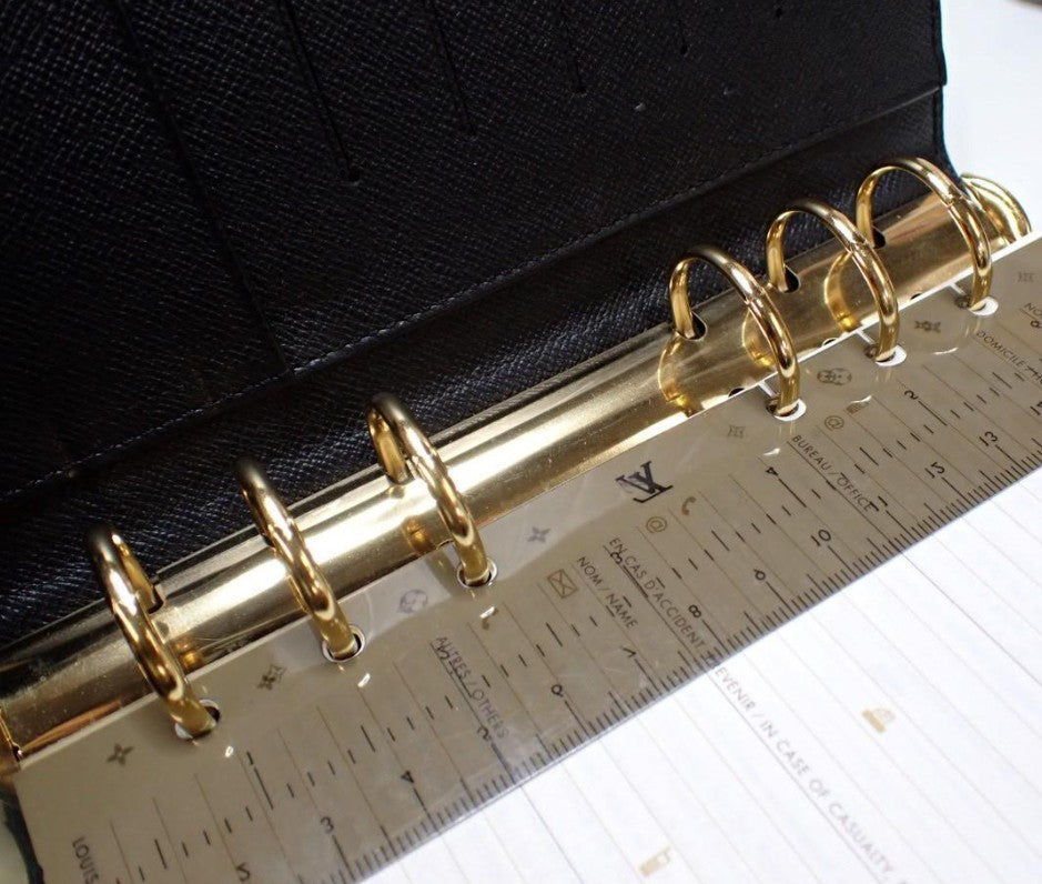 Pre-Owned Louis Vuitton Medium Agenda Epi Leather (Black) LOU.S.1273
