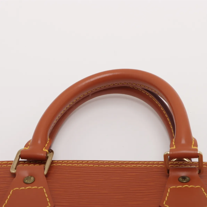 Pre-Owned Louis Vuitton Alma PM Epi Leather Top Handle Bag (Kenya Brown) LOU.B.1183