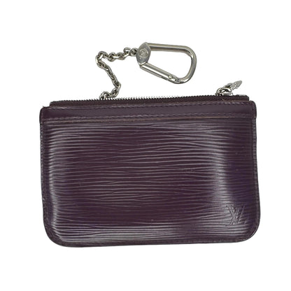 Pre-Owned Louis Vuitton Pochette Cle Small Epi Leather (Purple) LOU.S.1292
