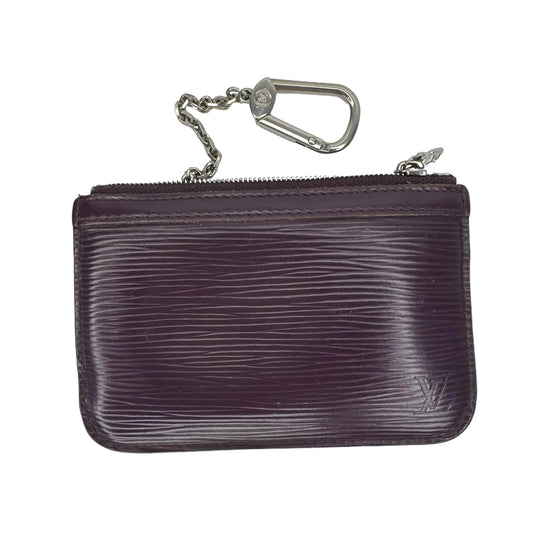 Pre-Owned Louis Vuitton Pochette Cle Small Epi Leather (Purple) LOU.S.1292