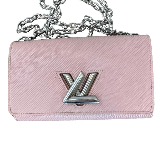 Pre-Owned Louis Vuitton Twist Pochette on a Chain Epi Leather (Rose Ballerine)