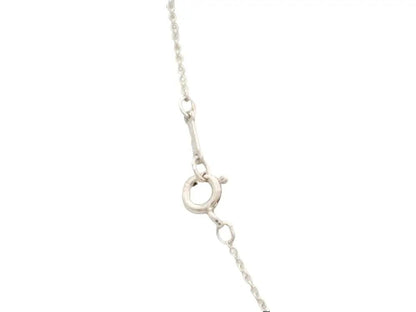 Pre-Owned Tiffany & Co Sterling Silver Paloma Picasso Loving Heart Necklace TIF.A.1005