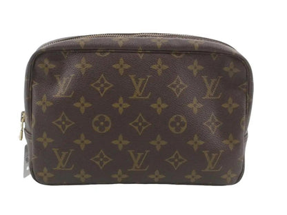 Pre-owned Louis Vuitton Trousse Toilette 23 1990 Monogram Canvas Cosmetic Bag LOU.T.1041