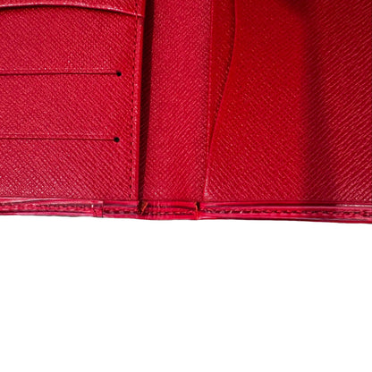Pre-Owned Louis Vuitton Pocket Organizer Epi Leather Card Holder (Red) LOU.S.1246