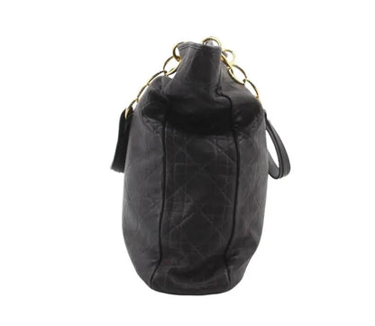 Pre-Owned Christian Dior Large Cannage Lady Dior Soft Lambskin Shopping Tote DIO.B.1012