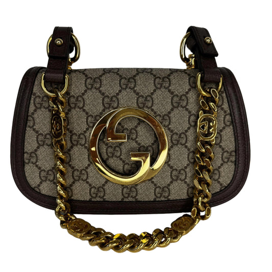 Pre-Owned Gucci Blondie Mini GG Supreme Shoulder Bag GUC.B.1068