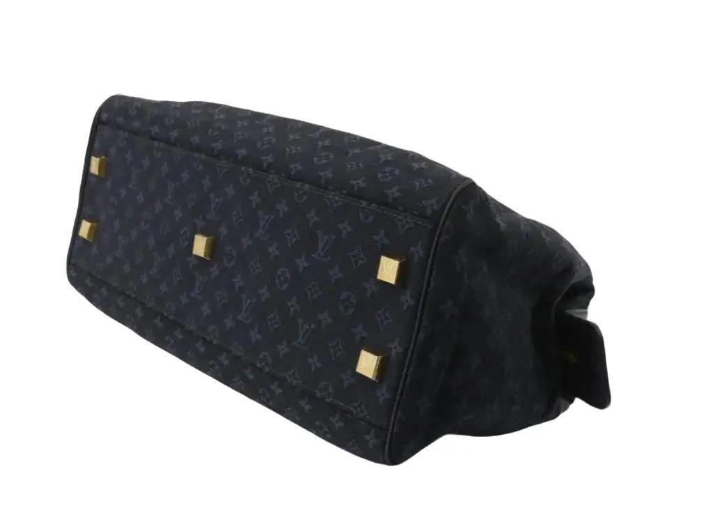 Pre-Owned Louis Vuitton Josephine GM Idylle Canvas Travel Bag (Navy) LOU.T.1029