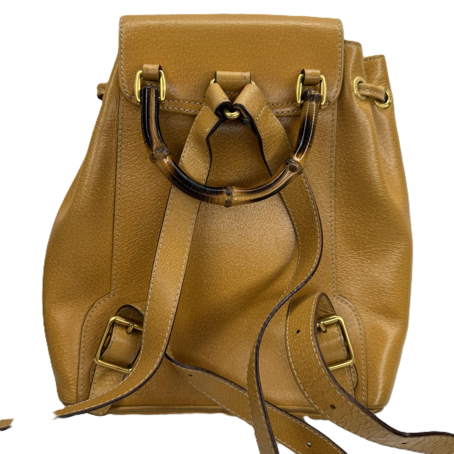 Pre-Owned Gucci Vintage Bamboo Backpack GUC.B.1048