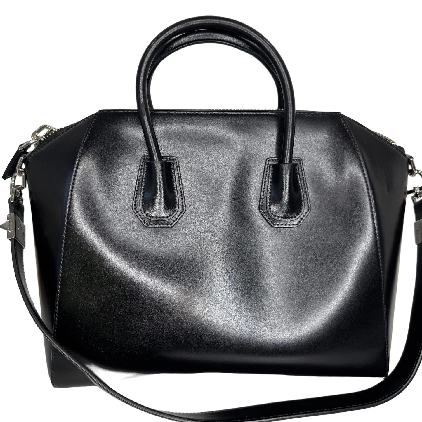 Pre-Owned Givenchy Shiny Antigona Large Shoulder Bag GIV.B.1000
