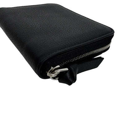 Pre-Owned Louis Vuitton LockMe Leather Wallet (black))- LOU.S.1254