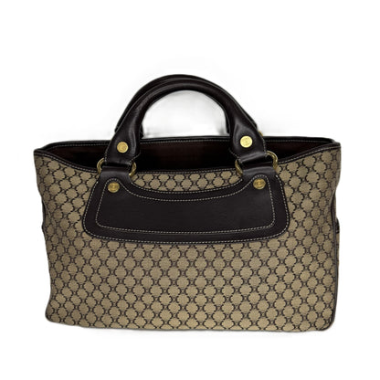 Pre-Owned Celine Vintage Boogie Bag Tiromphe Canvas CEL.B.1003