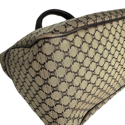 Pre-Owned Celine Vintage Boogie Bag Tiromphe Canvas CEL.B.1003