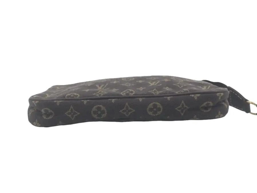 Pre-Owned Louis Vuitton Mini Pochette Mini Lin Jacquard Canvas NO STRAP - LOU.B.1168