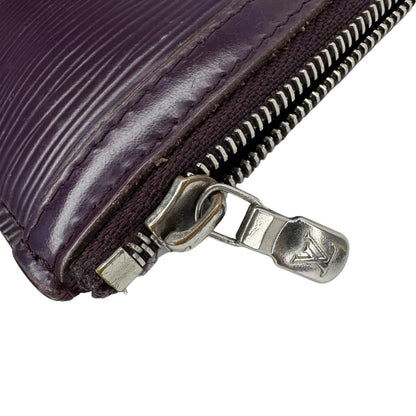 Pre-Owned Louis Vuitton Pochette Cle Small Epi Leather (Purple) LOU.S.1292