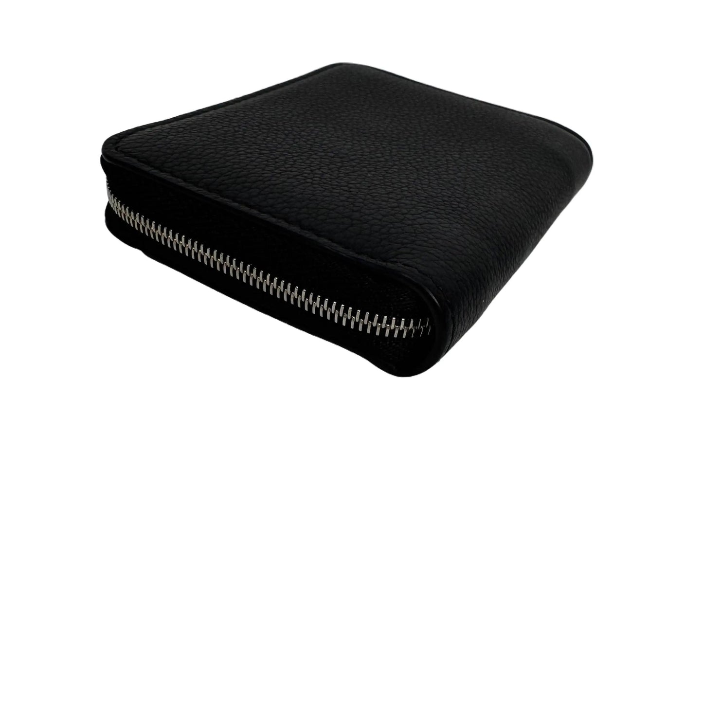 Pre-Owned Louis Vuitton LockMe Leather Wallet (black))- LOU.S.1254