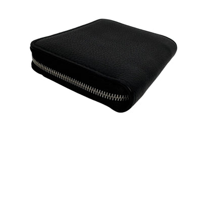 Pre-Owned Louis Vuitton LockMe Leather Wallet (black))- LOU.S.1254